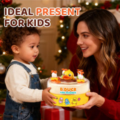 B.Duck Catch and Bounce safe-edged design keeps little hands secure.
