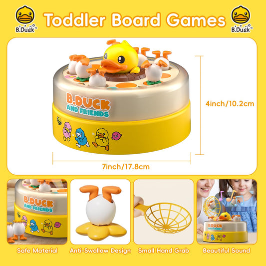B.Duck duck toy figure featured in the game set