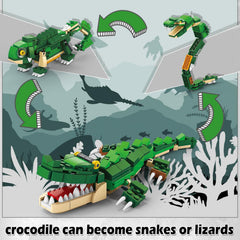BDXEJV Creator 3-in-1 Animals forest-sea-adventures invites exploration across habitats.