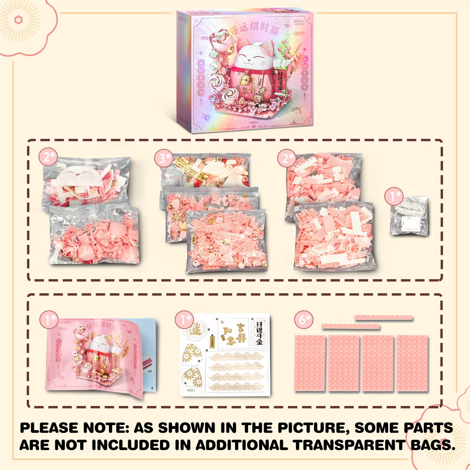BDXEJV Lucky Cat kit, endless creativity for kids and adults alike.