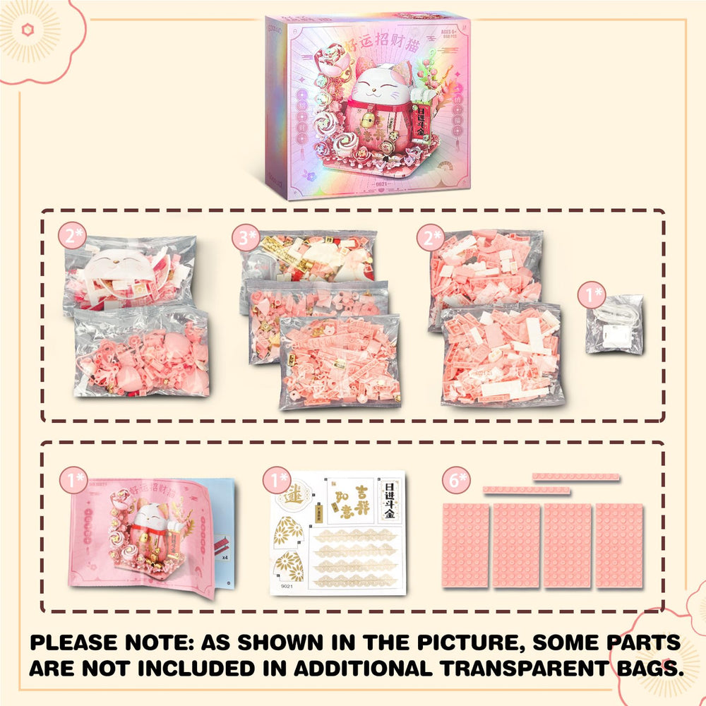 BDXEJV Lucky Cat kit, endless creativity for kids and adults alike.