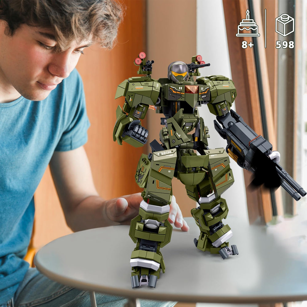 BDXEJV mech rotating joints support versatile poses for action-packed scenes.