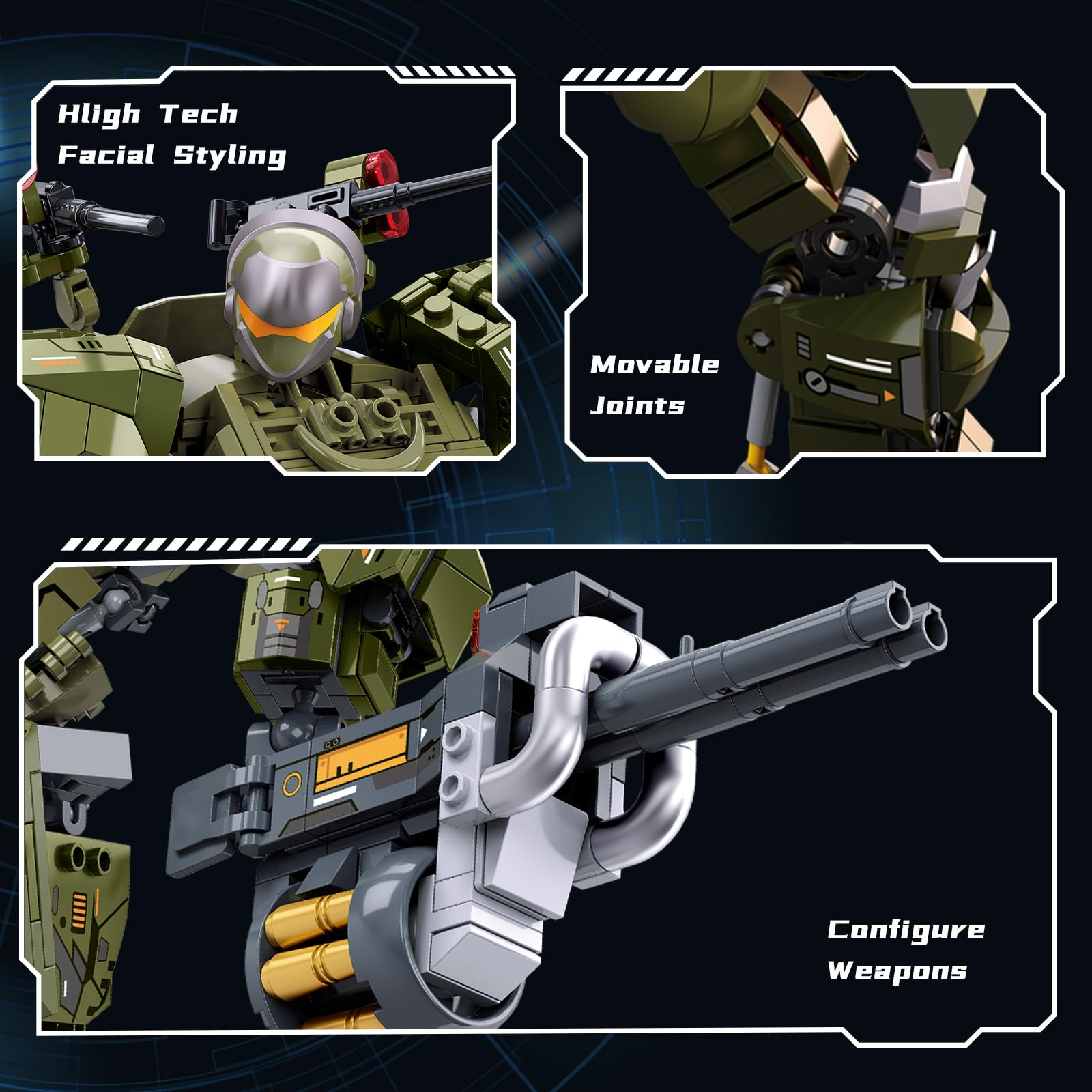 BDXEJV mech transparent surfaces reveal gears and craftsmanship during assembly.