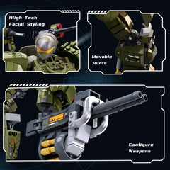 BDXEJV mech transparent surfaces reveal gears and craftsmanship during assembly.