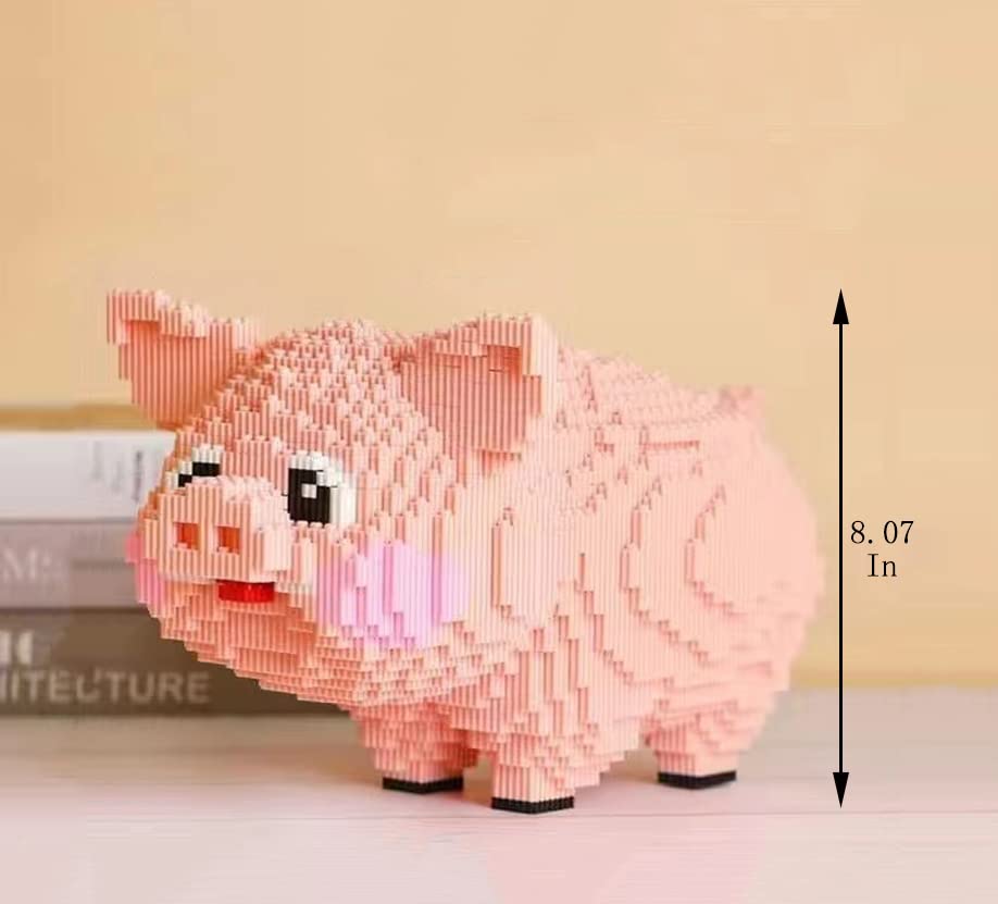 BDYDT pig micro bricks in vibrant colors support intricate detailing and design.