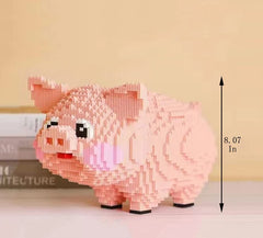 BDYDT pig micro bricks in vibrant colors support intricate detailing and design.