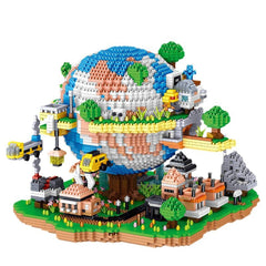 BDYDT Architecture Global Village sphere assembled for an eye-catching display.