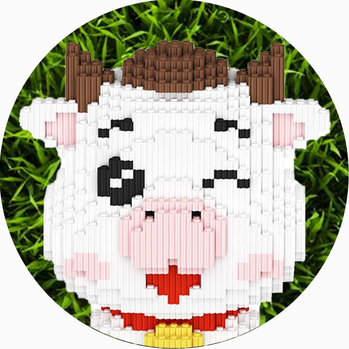 BDYDT dairy farm cow model display offers a striking home decor piece after completion.