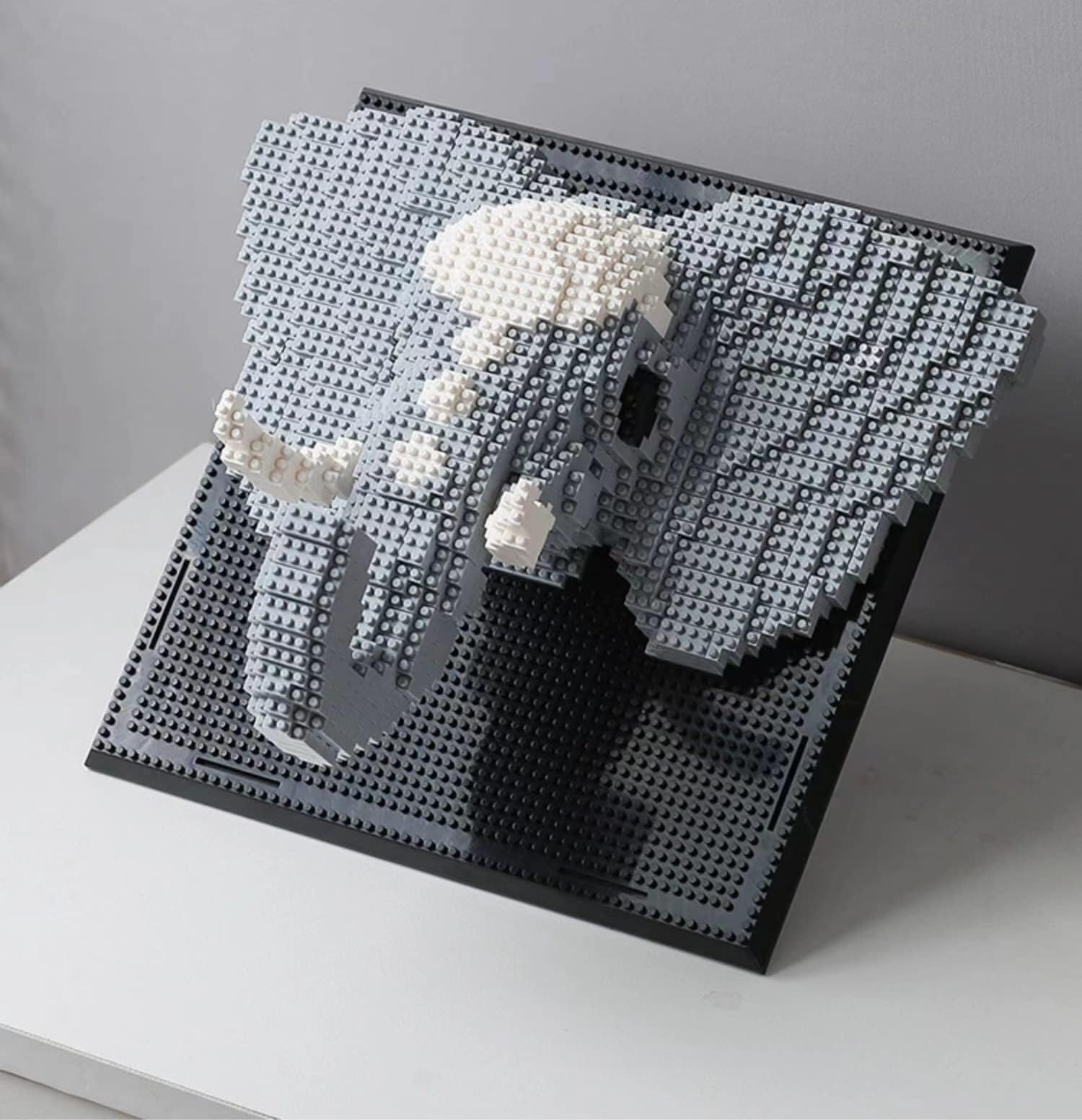 BDYDT elephant blocks collage tools enable flexible artistic wall arrangements