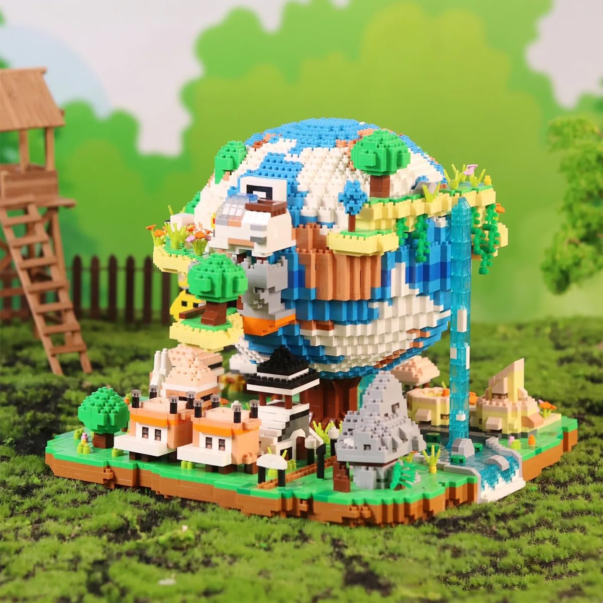 BDYDT Global Village scene elements enhance immersive play and imaginative storytelling.