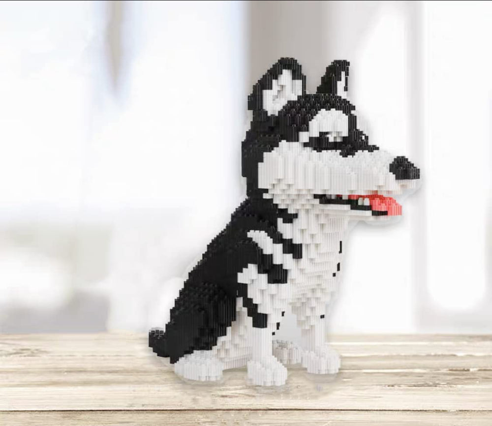 BDYDT Husky set featuring varied colors and sizes for rich 3D detail.
