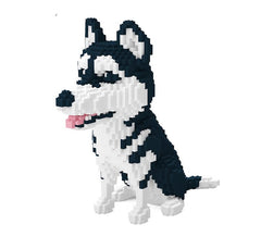 BDYDT Husky micro building blocks set with 2524 pieces for detailed assembly and display.