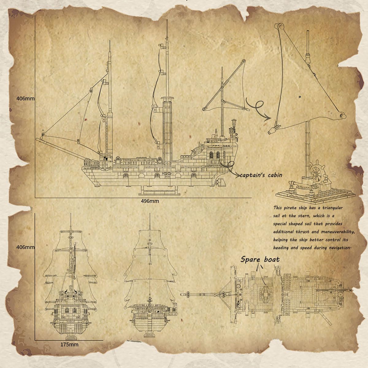 BDYDT pull-out anchor feature adds interactive play possibilities.
