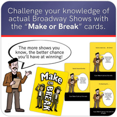 BE A BROADWAY STAR! Fan scoreboard image sparks friendly competition and bragging rights.