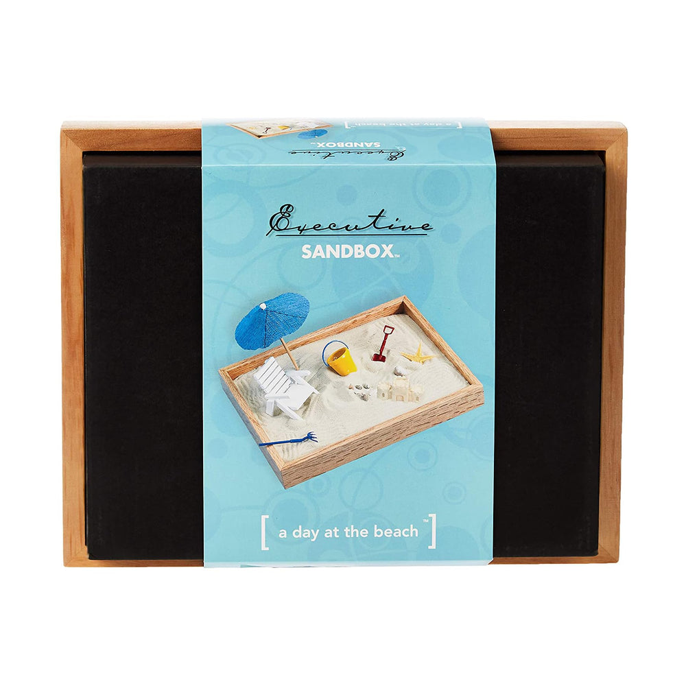 Be Good Executive Sandbox seashells and starfish add playful décor options
