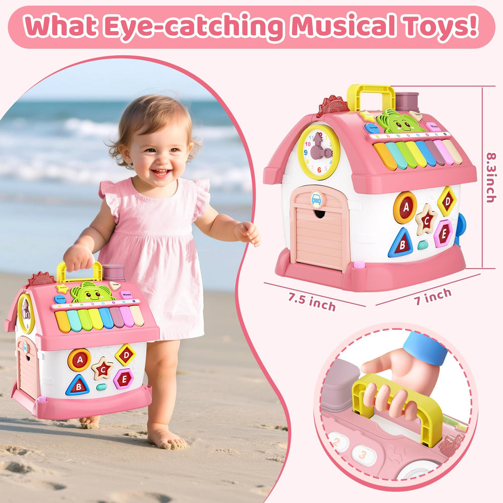 Beacron bilingual musical house makes a charming gift for toddlers and kwids