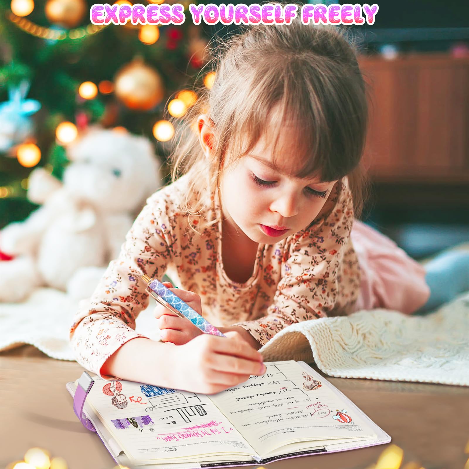 Beadsky Diary A5 size fits backpacks for travel-friendly writing