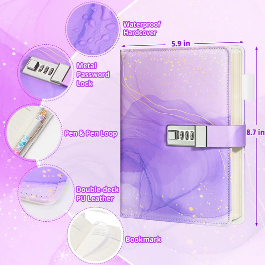 Beadsky Diary lock code dial demonstrates easy-to-set security for daily entries