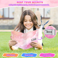 Beadsky Diary includes pen in loop for immediate writing.