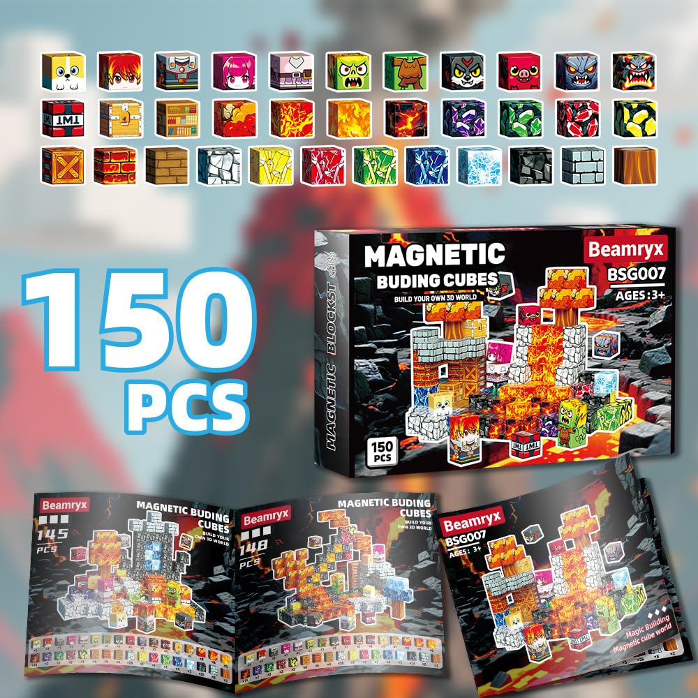 Colorful Beamryx constructions inspire storytelling and imaginative play sessions.