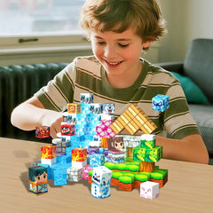 Beamryx magnetic blocks foster spatial thinking and fine motor skills.