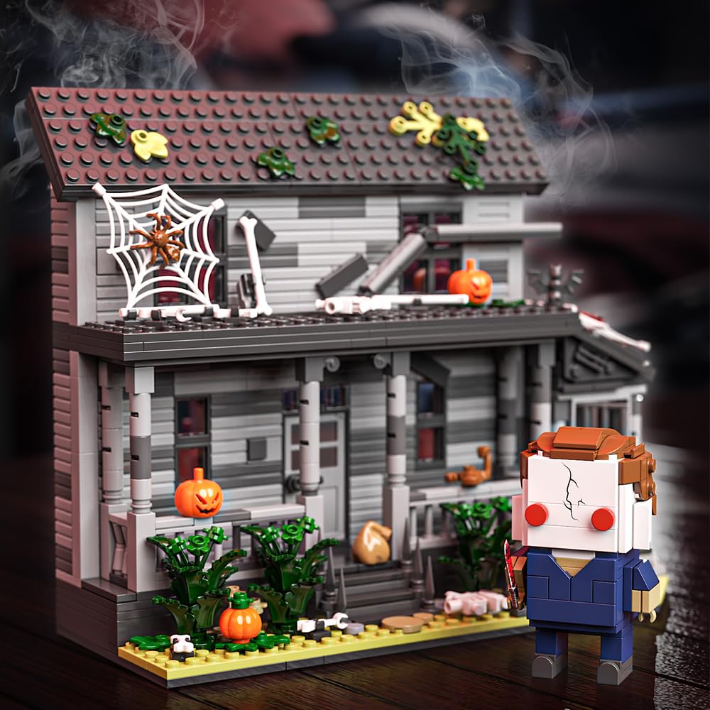 Beamryx haunted house detail image highlights spooky atmosphere and authentic movie-inspired vibes.