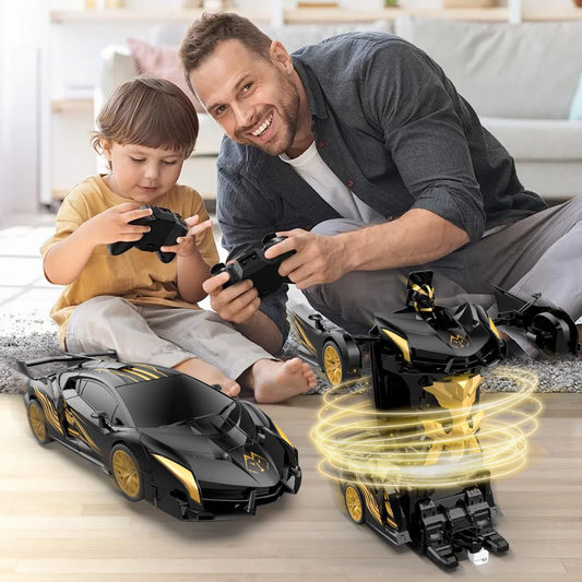 Beamryx RC car in robot mode for imaginative play