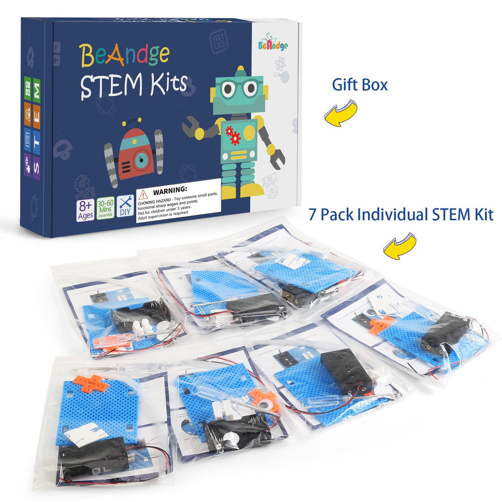 BeAndge kid-friendly circuit learning activity teaches basic electronics.