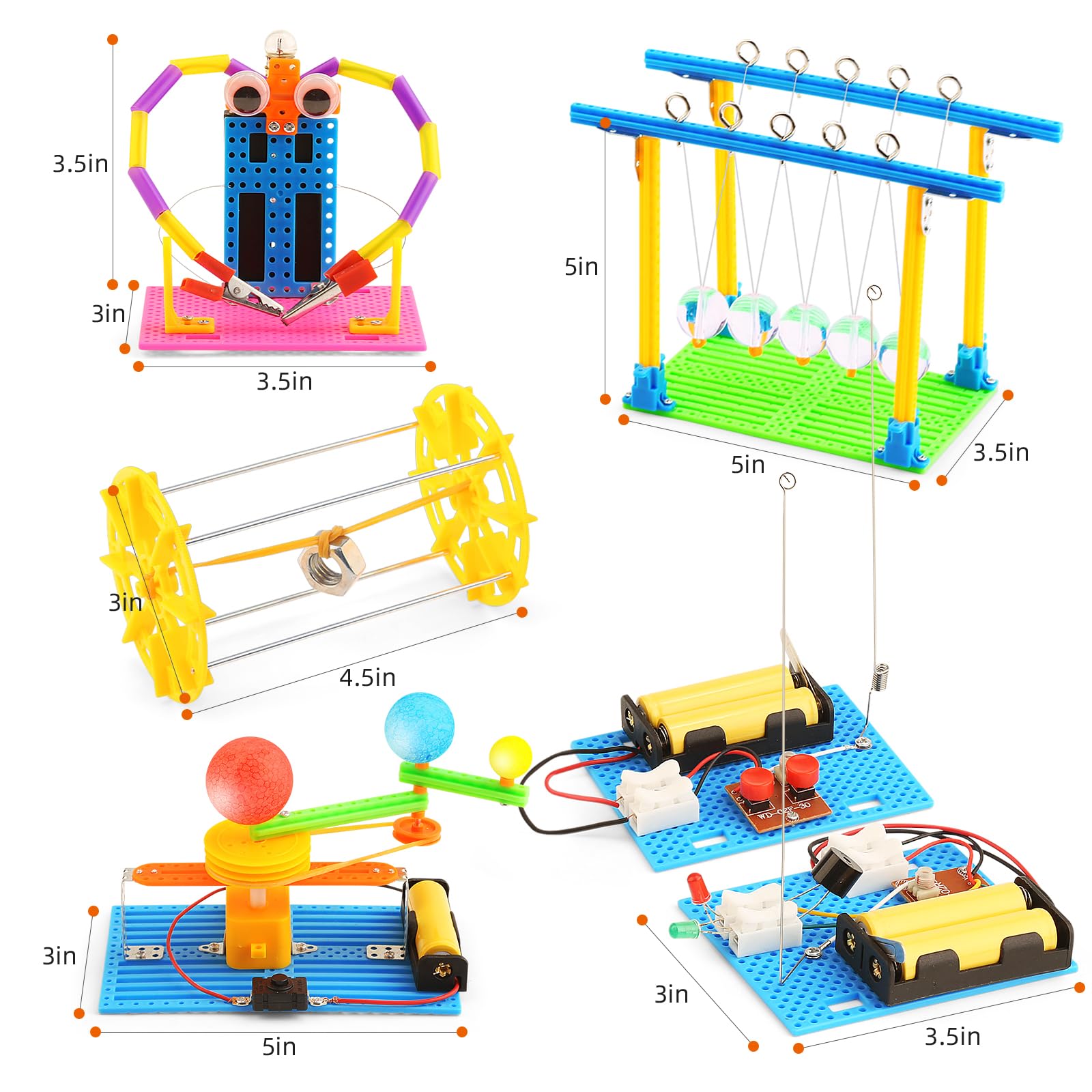 BeAndge educational science kit pack showcasing diverse activities