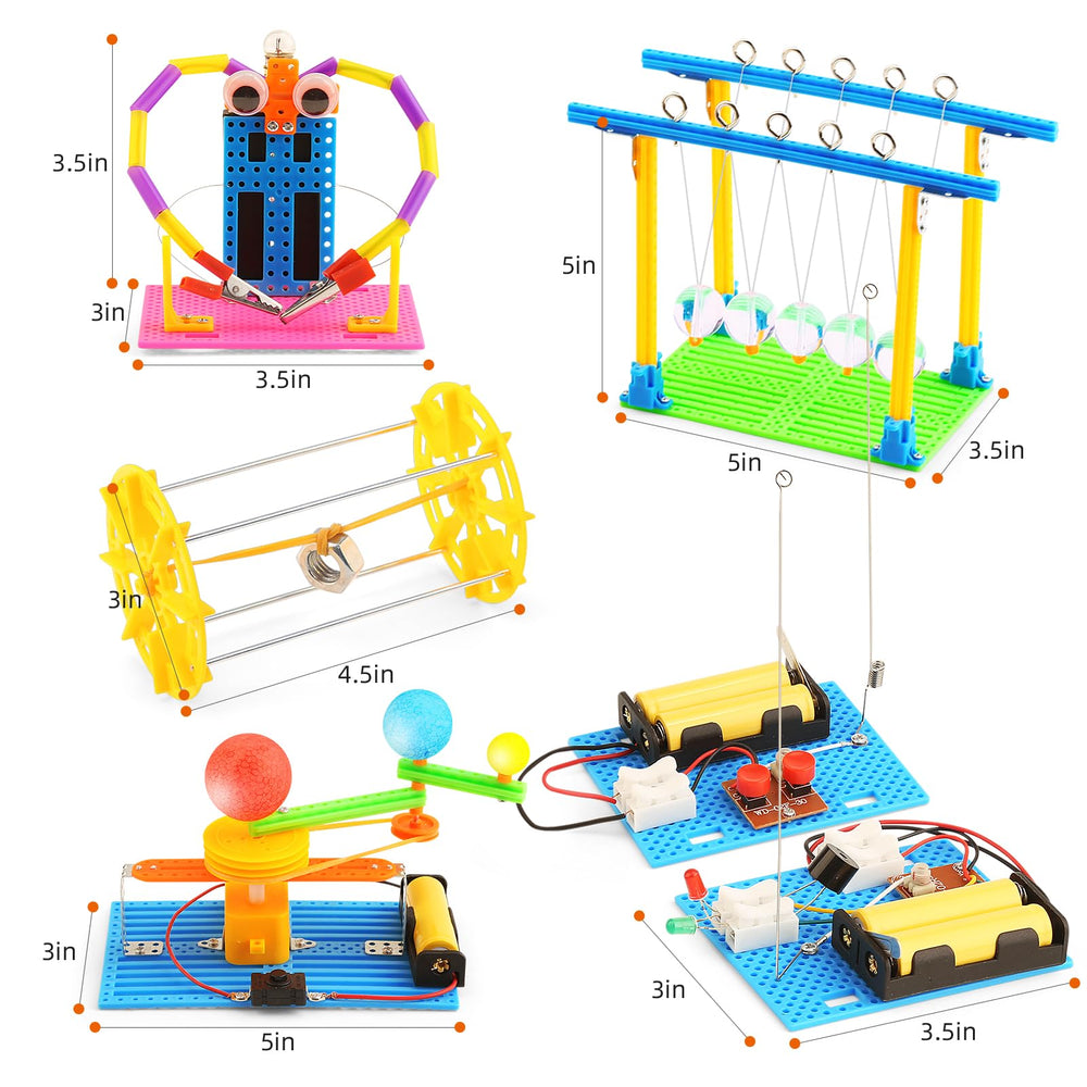 BeAndge educational science kit pack showcasing diverse activities
