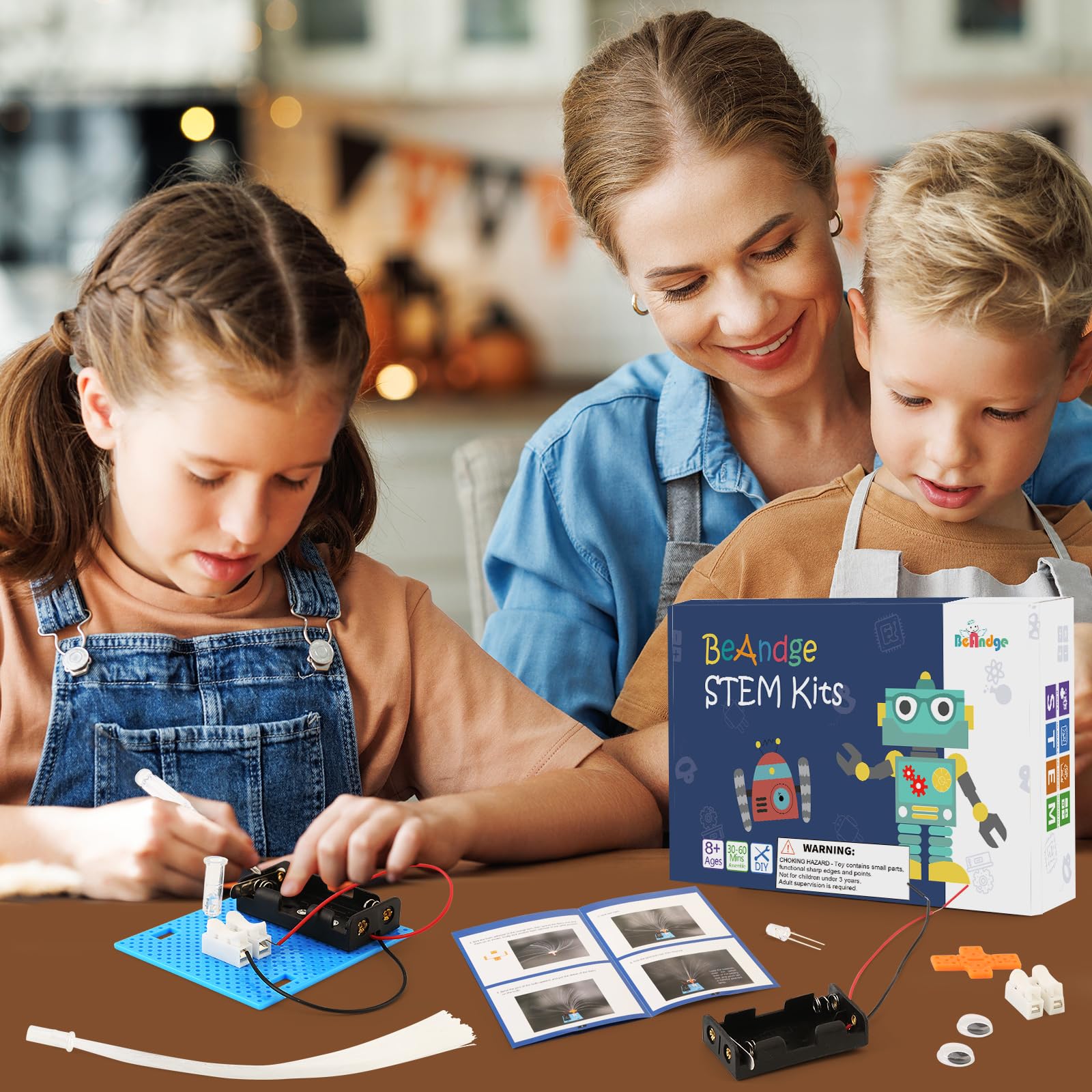 BeAndge gift-ready STEM kit for curious young innovators.