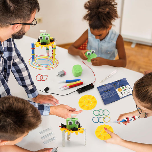 BeAndge robot-building kit designed for engaging classroom activities.