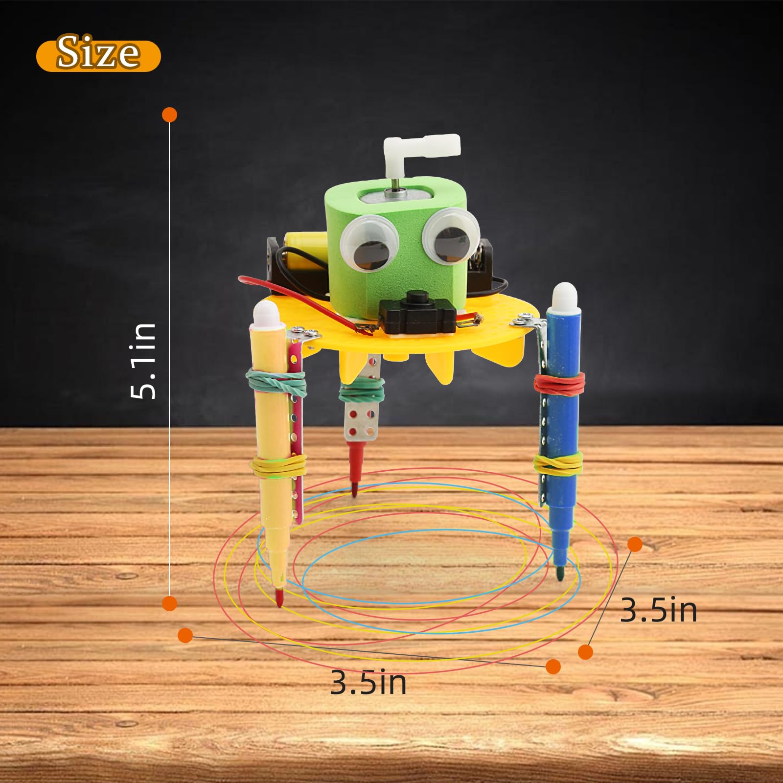 BeAndge safe non-toxic materials ensure worry-free learning.