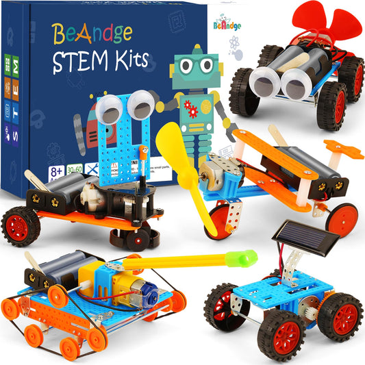 BeAndge solar-powered car kit supports hands-on STEM learning for kids