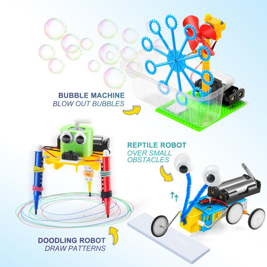 BeAndge STEM Robotics Kit balance car demonstration on a desk.