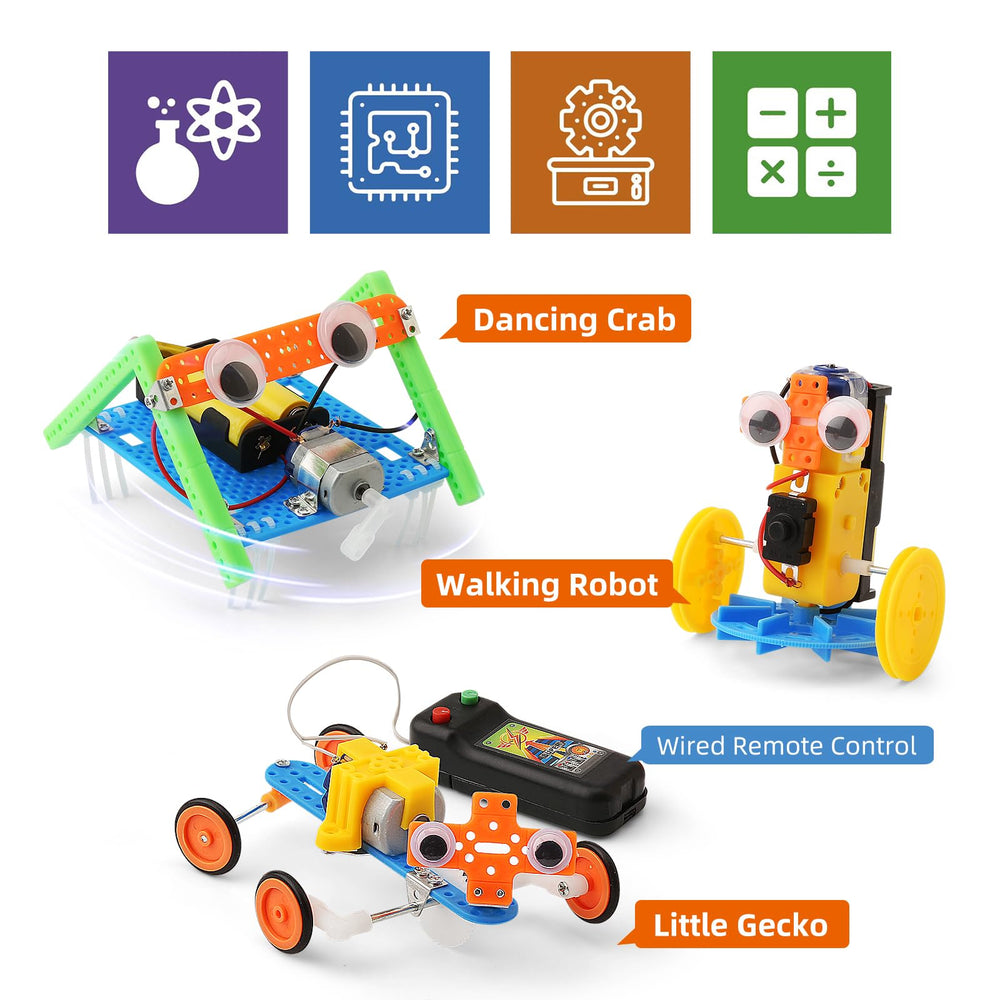 BeAndge instruction manuals guiding easy step-by-step builds.