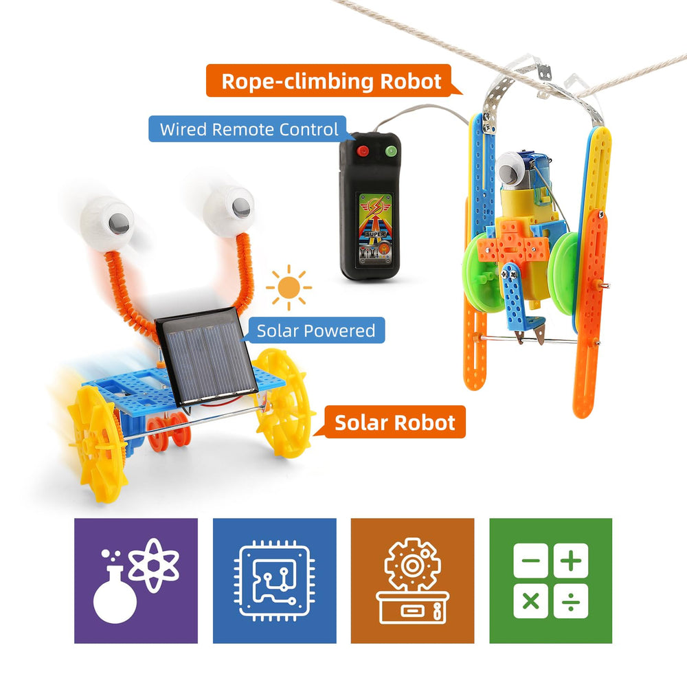 BeAndge walking robot demonstrating simple mechanisms in action.