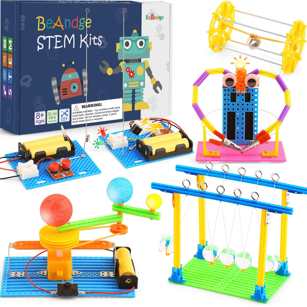 BeAndge telegraph model, hands-on signaling concept demonstration for curious learners