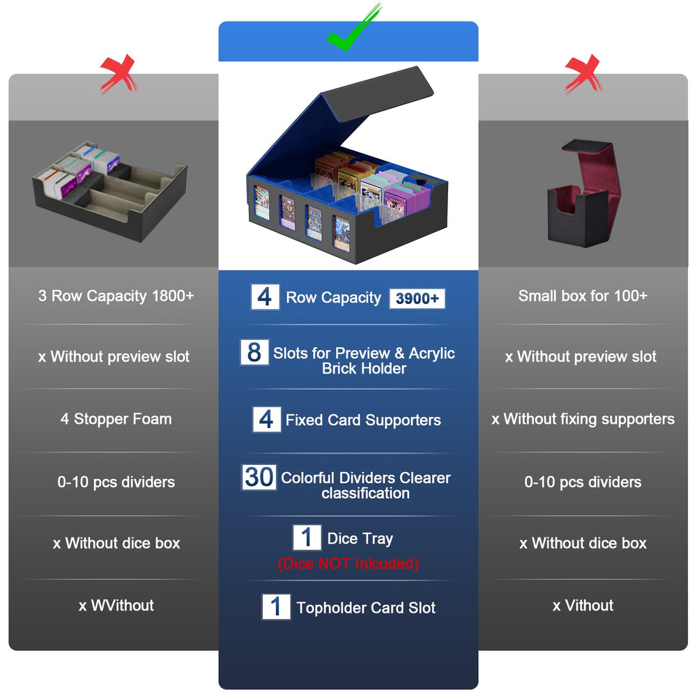 Bearfire box highlighting 24 dividers for precise sorting