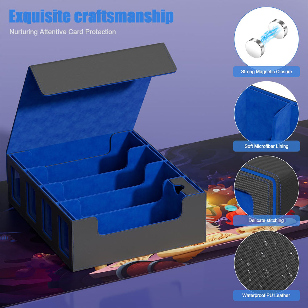 Bearfire storage box compatible with MTG and other card games