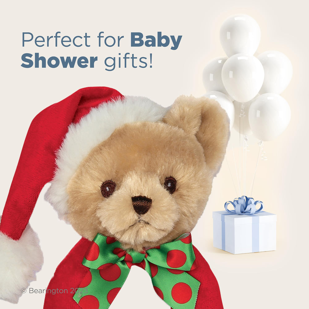 Bearington 5.5 inch teddy bear is ideal for tiny hands and travel.