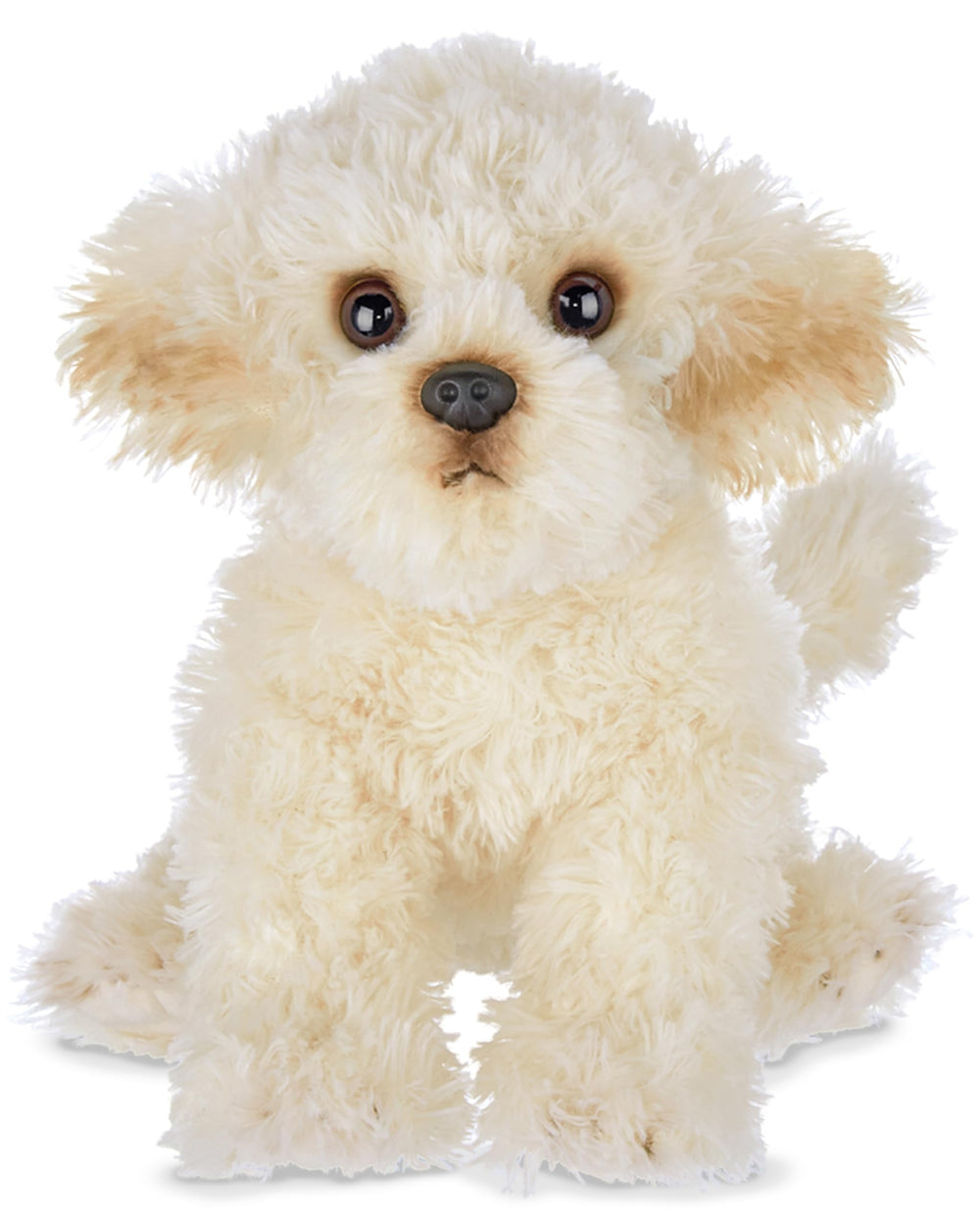 Bearington Bisquit puppy plush offers a cozy companion for comforting cuddles.