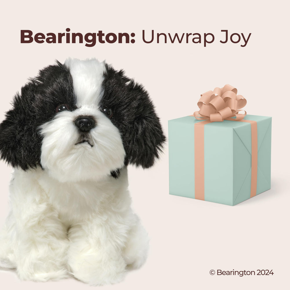 Bearington Butch 11-inch plush with durable stitching for long-lasting companionship.
