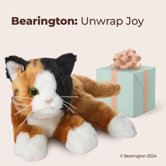 Bearington Callie orange, black, white patches enhances realism and play
