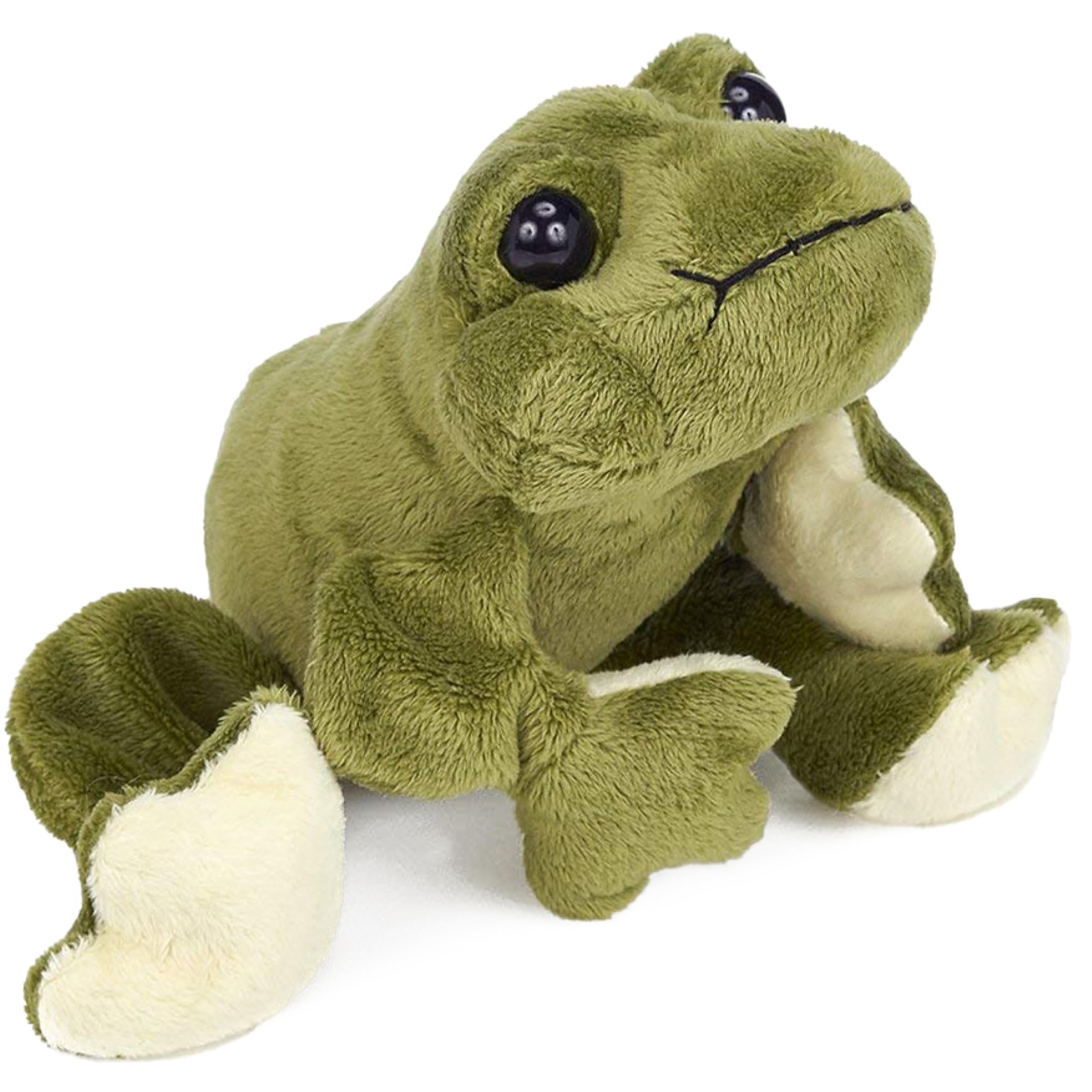 Bearington Collection Frank Jr. frog plush — 8-inch frog plush for cozy hugs and nap time.