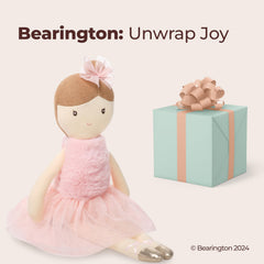Julia ballerina doll as a thoughtful dance recital gift for girls.