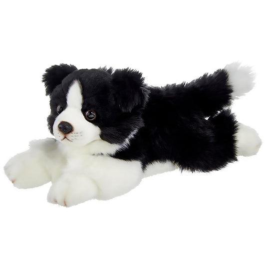 Bearington Shep full-body plush provides cuddly companionship for kids.