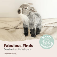 Bearington Garret Goat weighted body aids stable display and imaginative play