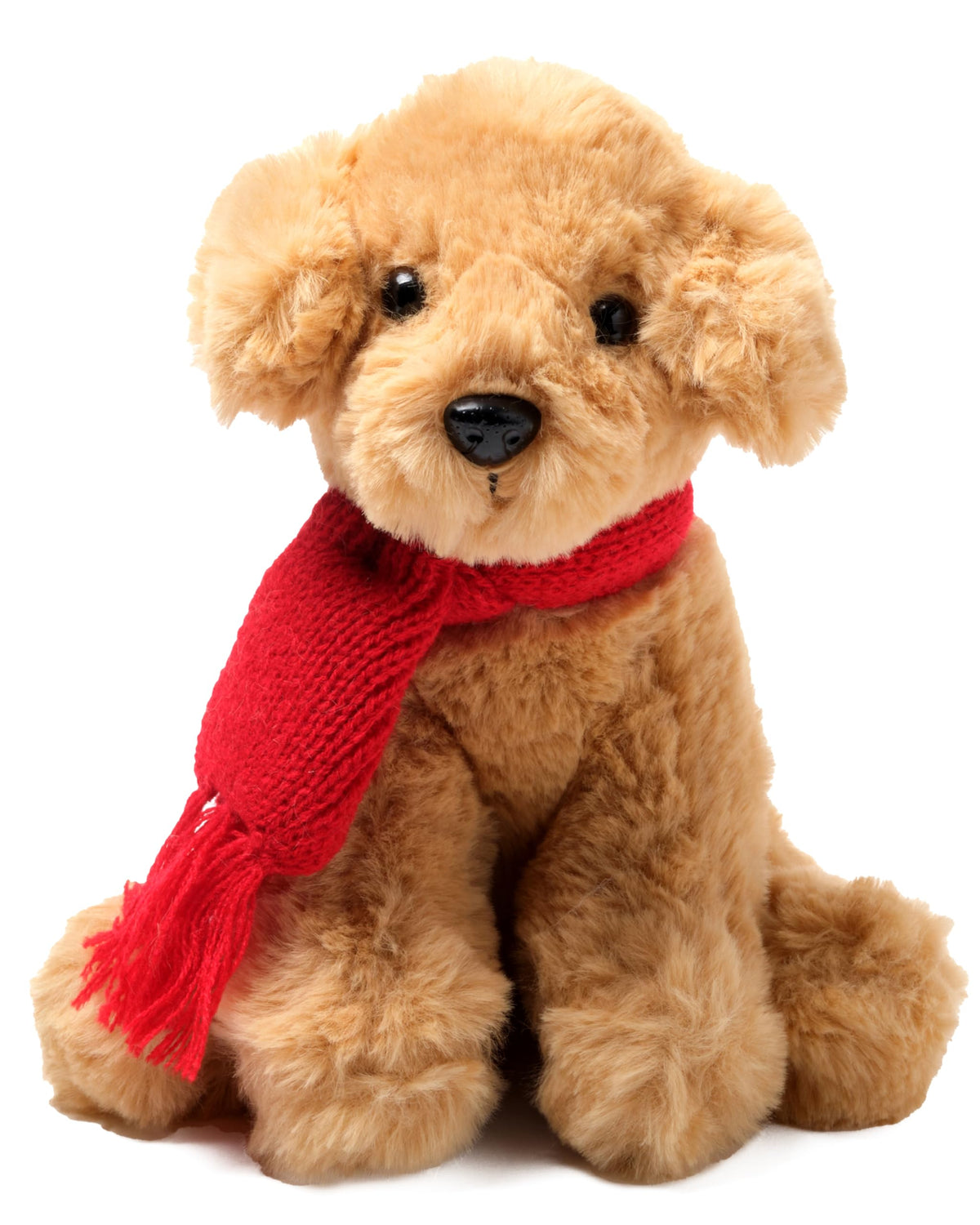 Bearington Grizwald Golden Retriever plush puppy with ultra-soft fur for cozy snuggles