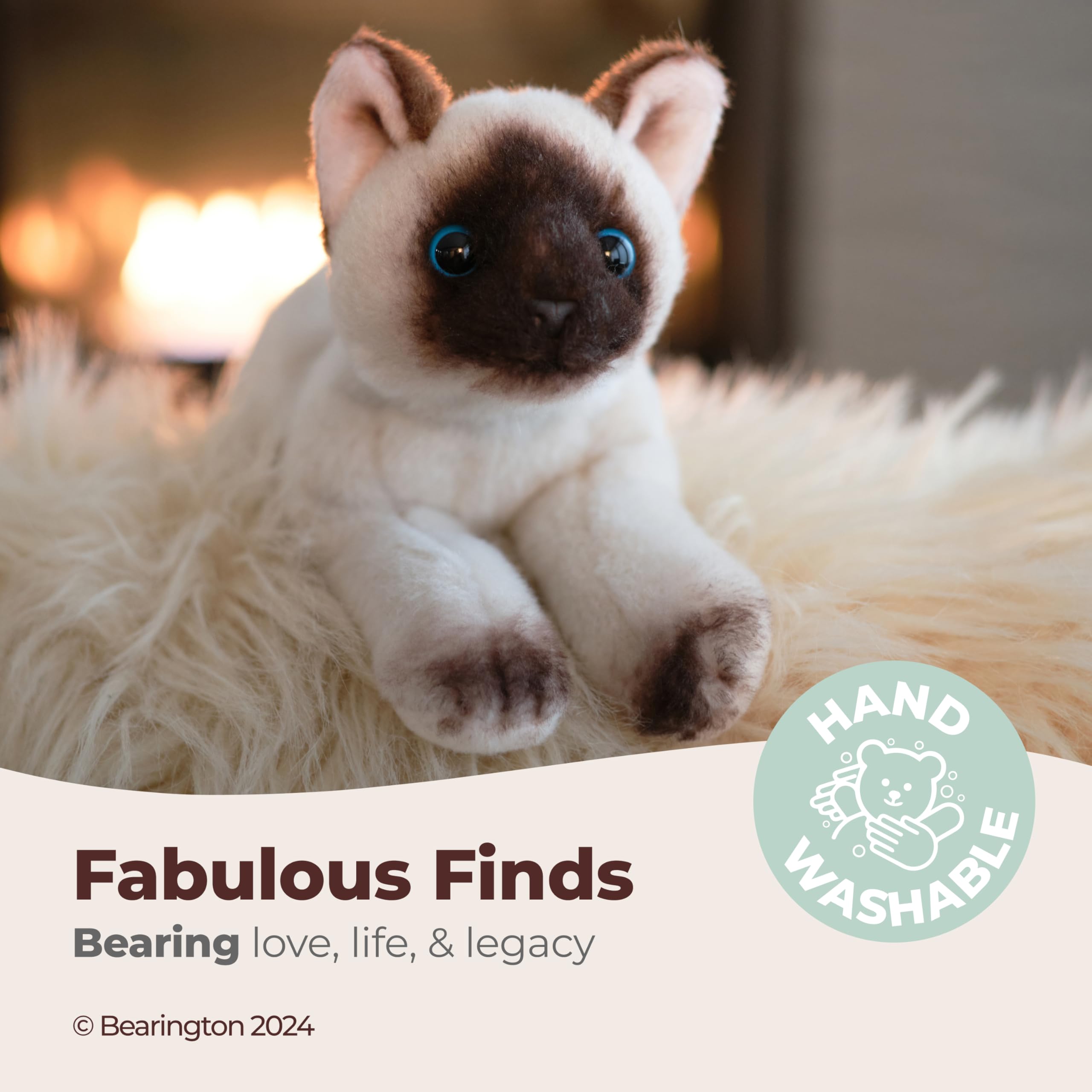 Ultra-soft plush and floppy body invite cuddles at bedtime.